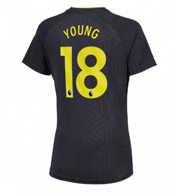 Everton Ashley Young #18 Segunda Equipación Mujer 2024-25 Manga Corta